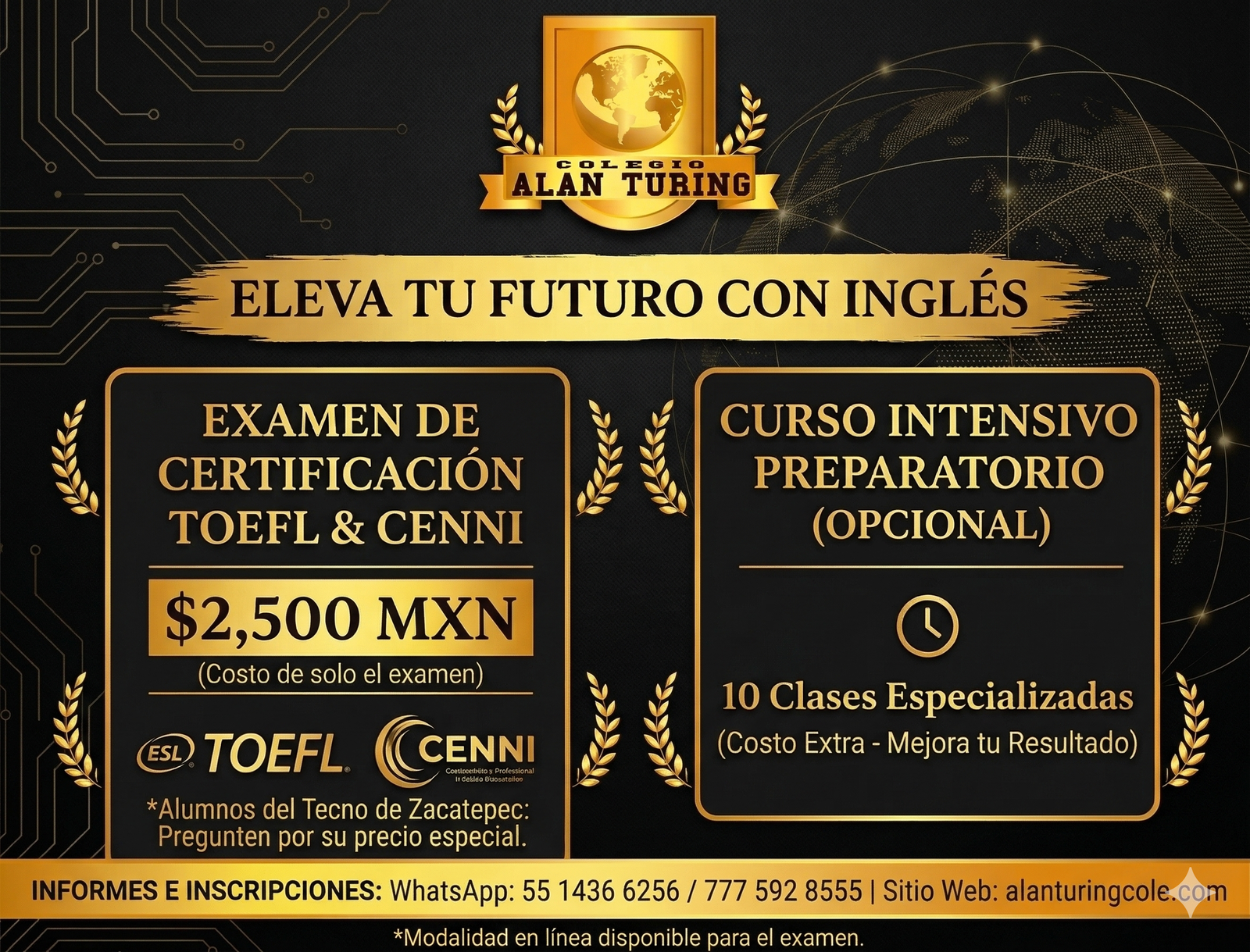 Promoción Certificación Inglés